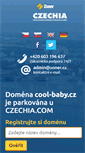 Mobile Screenshot of cool-baby.cz